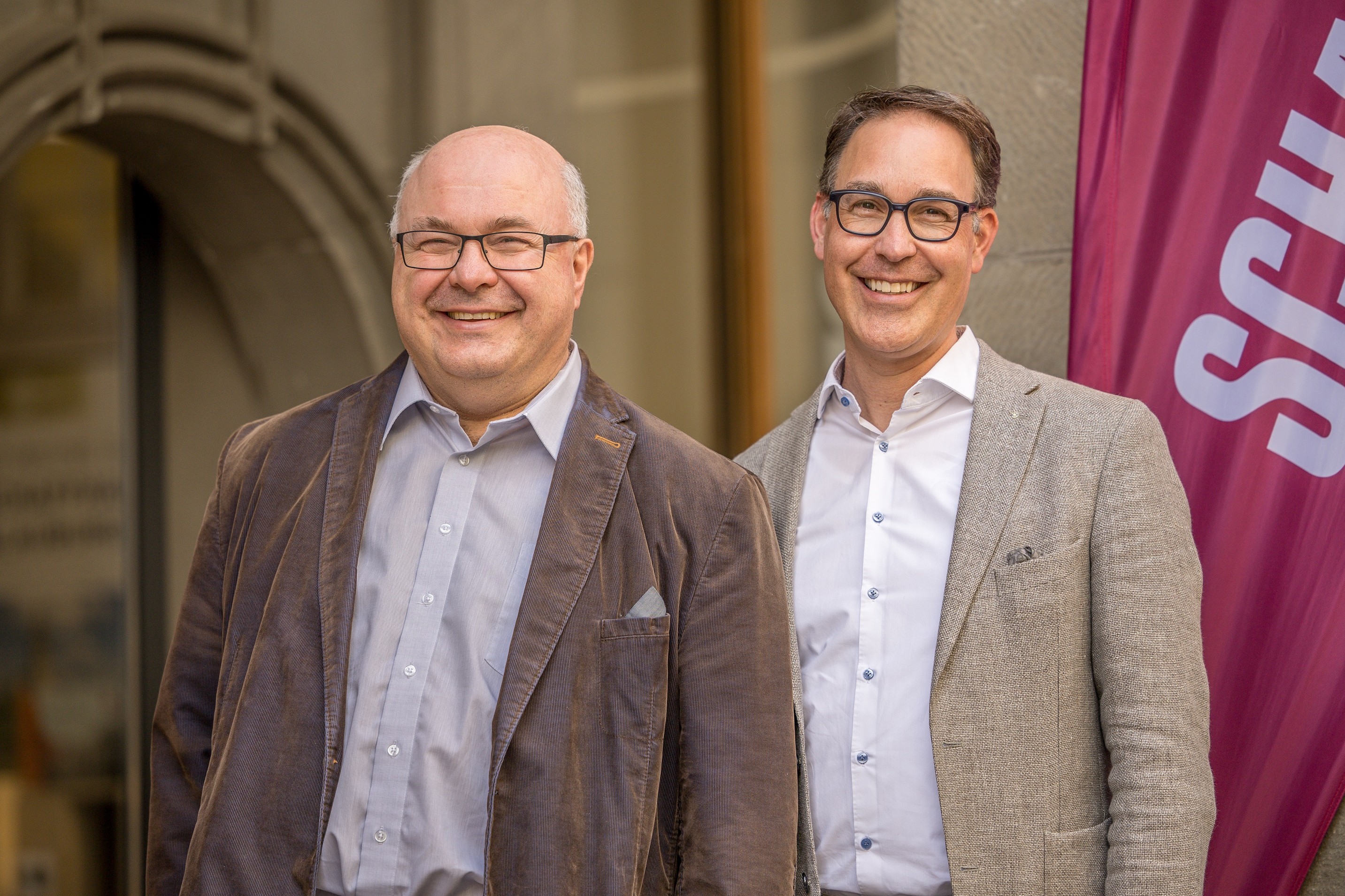 Remo Rey und Thomas Burkhardt